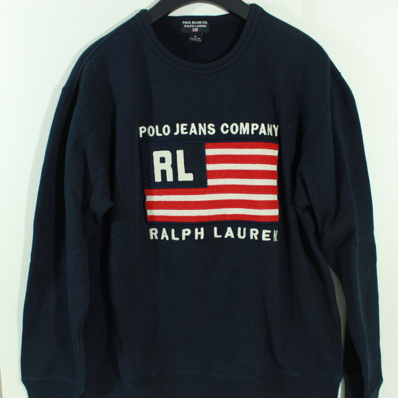 Polo Ralph Lauren Other - VTG Polo Jeans Co. Ralph Lauren RL Navy Spell Out